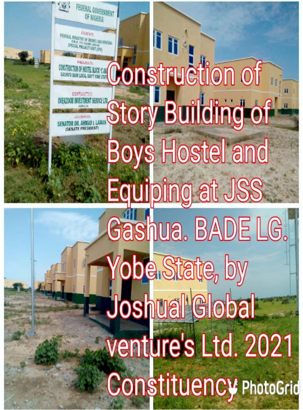 Construction Of Story Building Of Boys Hostel And Equiping At Gss Gashu'A, Yobe State