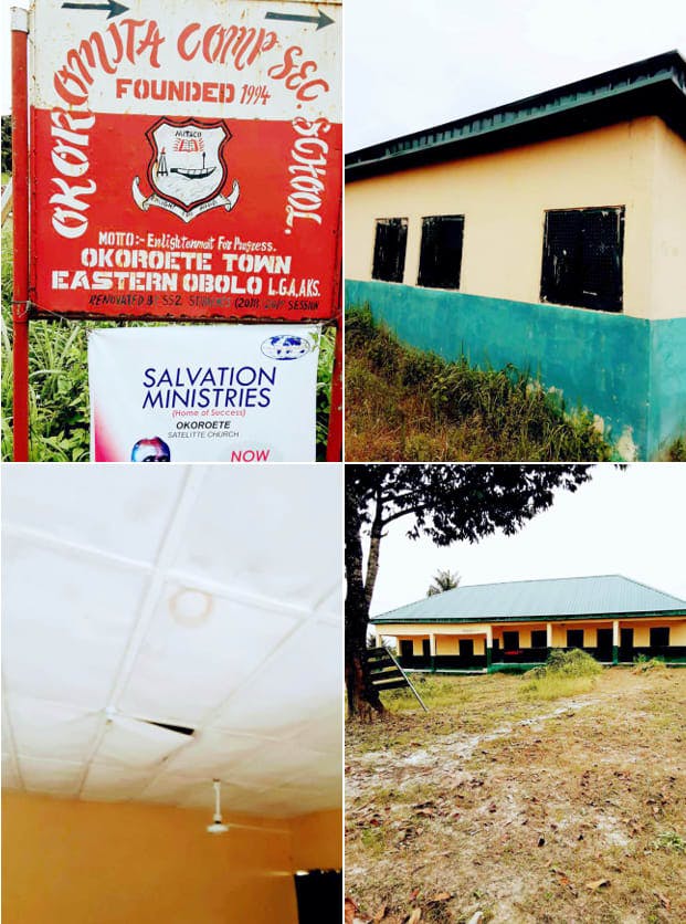 Construction Of One(1)  Block Of Two (2) Classrooms With Office And Store At Okoro Mita Community Secondary School, Eastern Obolo Lga, Ikot-Adasi/Nkpat Fed. Constituency, Akwa Ibom State