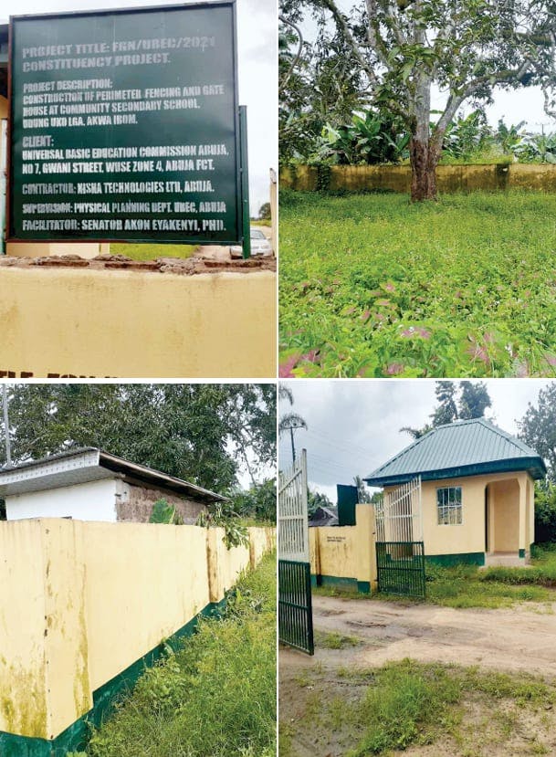 Perimeter Fencing At Community Secondary School, Udung Uko, Akwa Ibom South, Akwa Ibom State