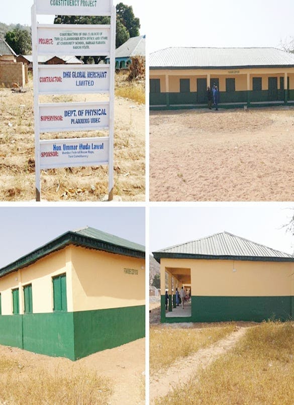 Construction Of One (1)  Block Of Two (2) Classrooms With Office And Store At Community School, Bargan Kanawa, Bauchi State