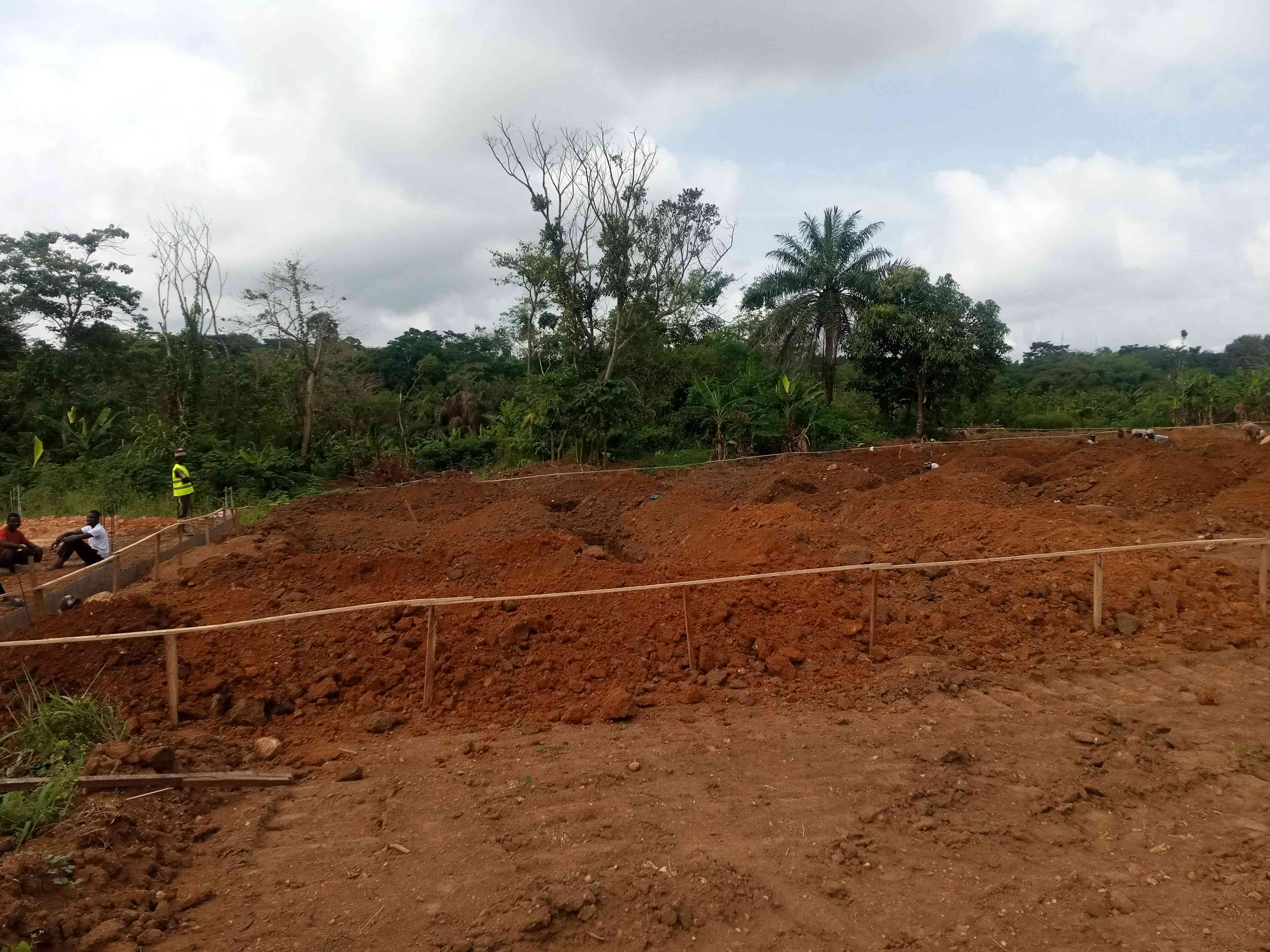 Construction Of University Health Center Building