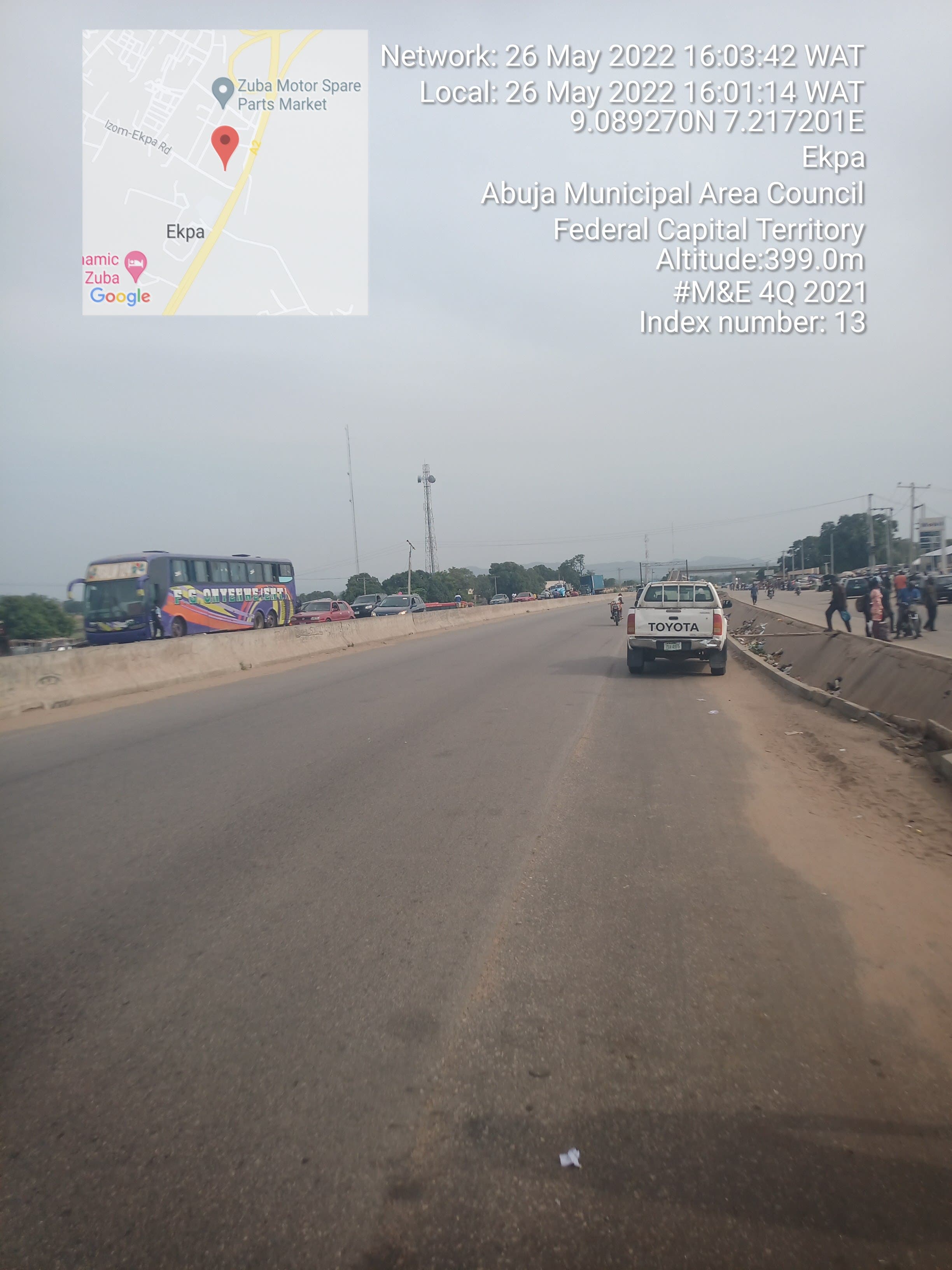 Abuja-Lokoja Road Section Iv (Koton Karfi-Lokoja) C/No.5885